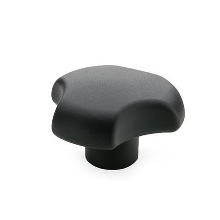 Otto Ganter Tristar Knob Bushing Stainless Steel, GN 5342